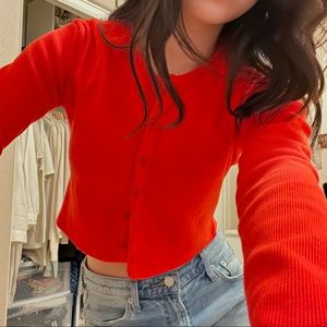 ***FREE SHIPPING***Brand New Korean Brand CHUU Cropped Cardigan